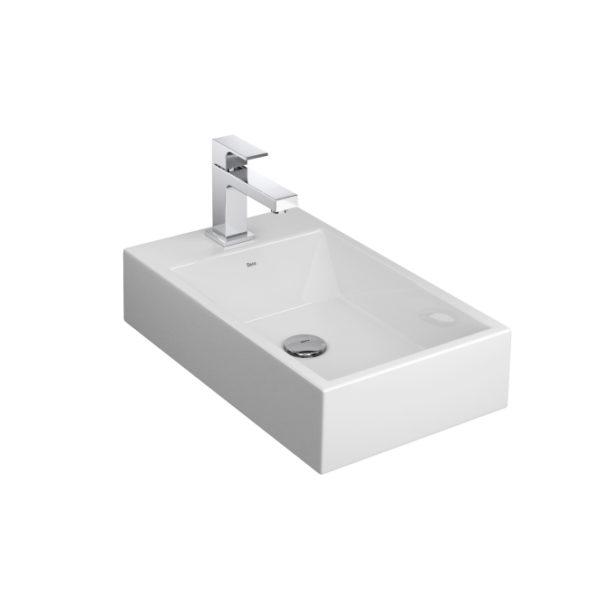 Art,L102.17 Rectangular Countertop Basin White