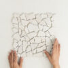 Stone mosaic crazy cut sheet size 30CMX30CM